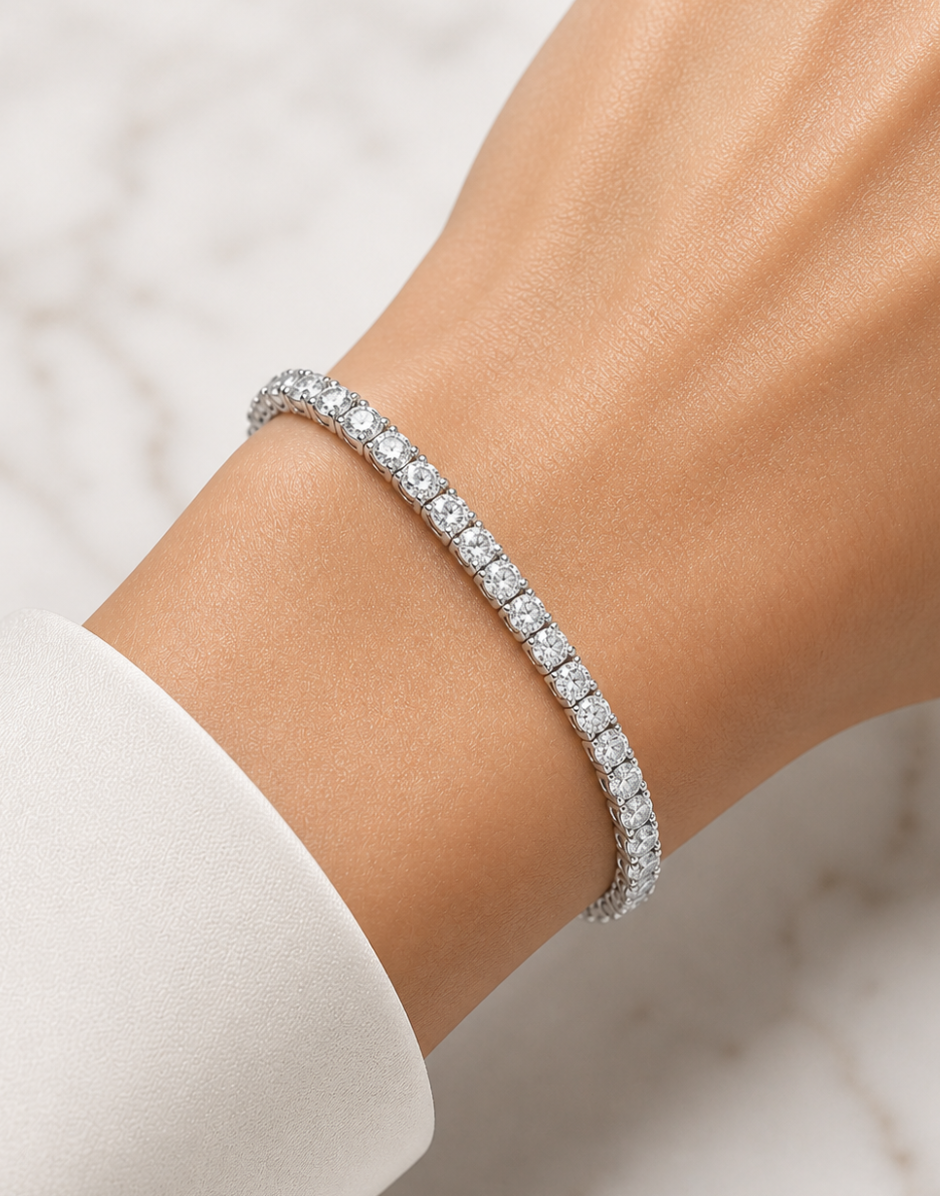 Signature Spark Tennis Bracelet (2 mm)