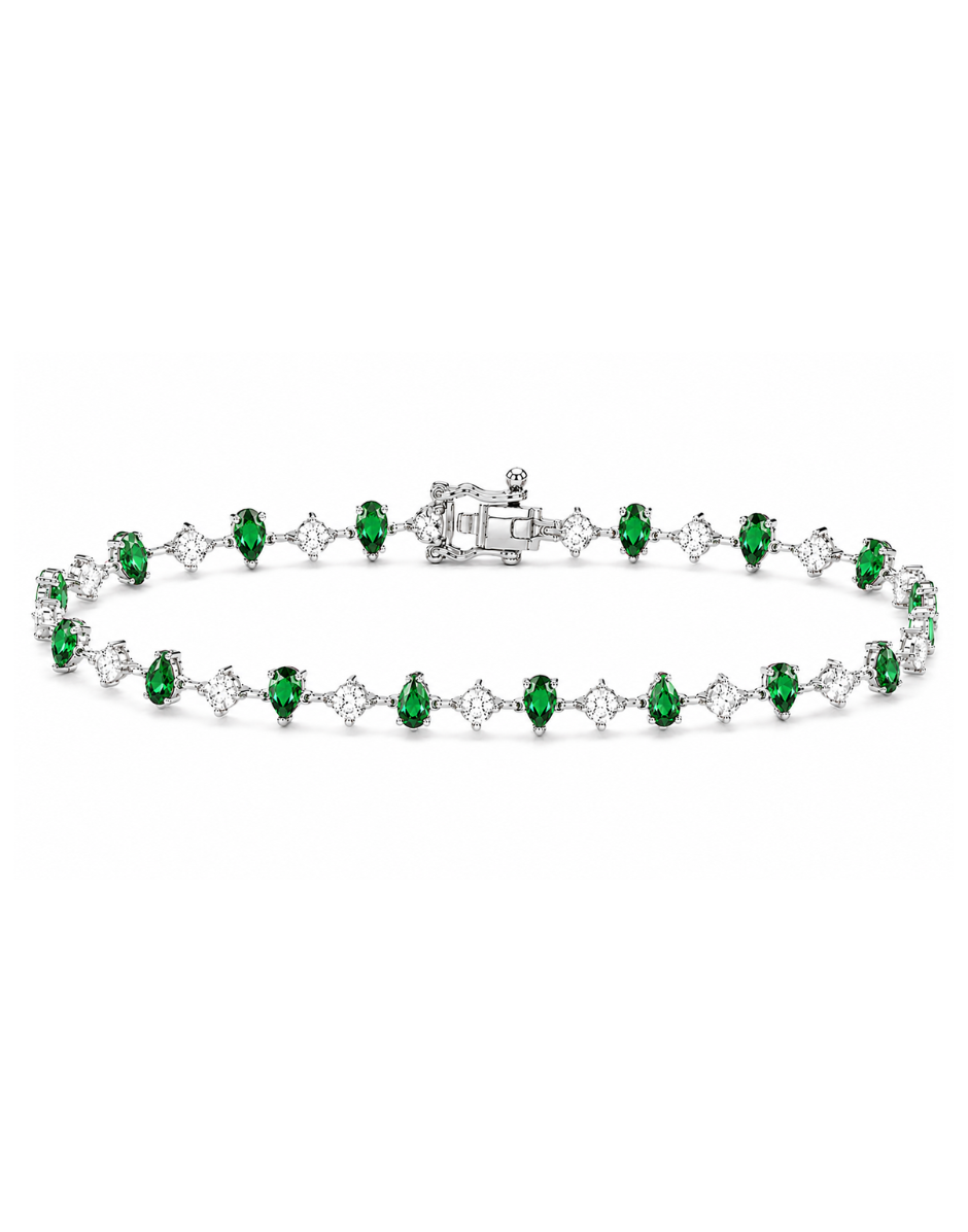 Petals of Light Tennis Bracelet