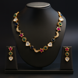 Chaand Taara Indo-Western Necklace & Earring Set