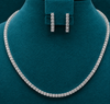 Iconic Luxe Drip Tennis Necklace Set