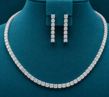 Iconic Luxe Drip Tennis Necklace Set