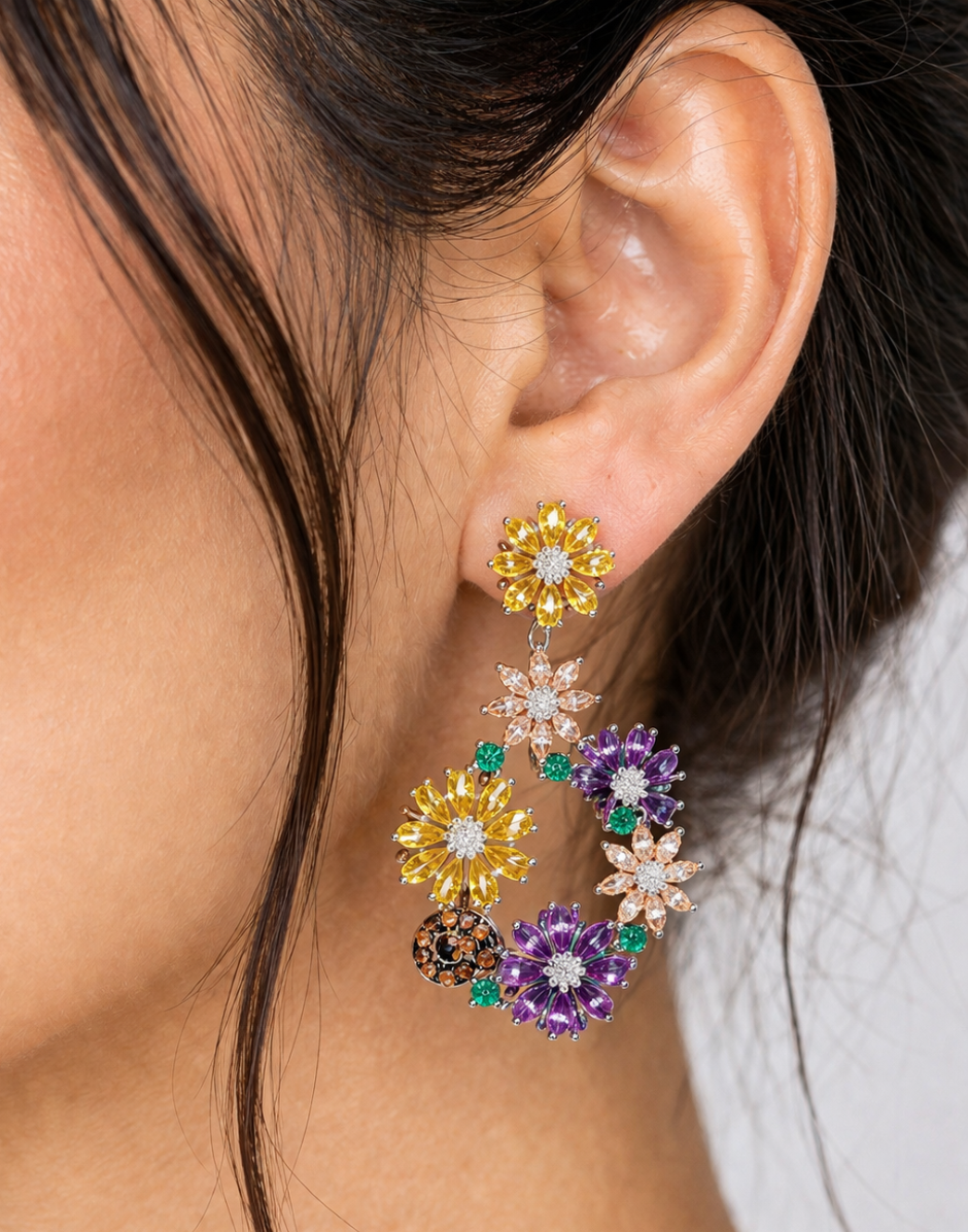 Florea Prism Bloom Earrings