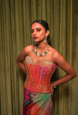 Gulzar Whirl Necklace & Earrings Set - Anoree