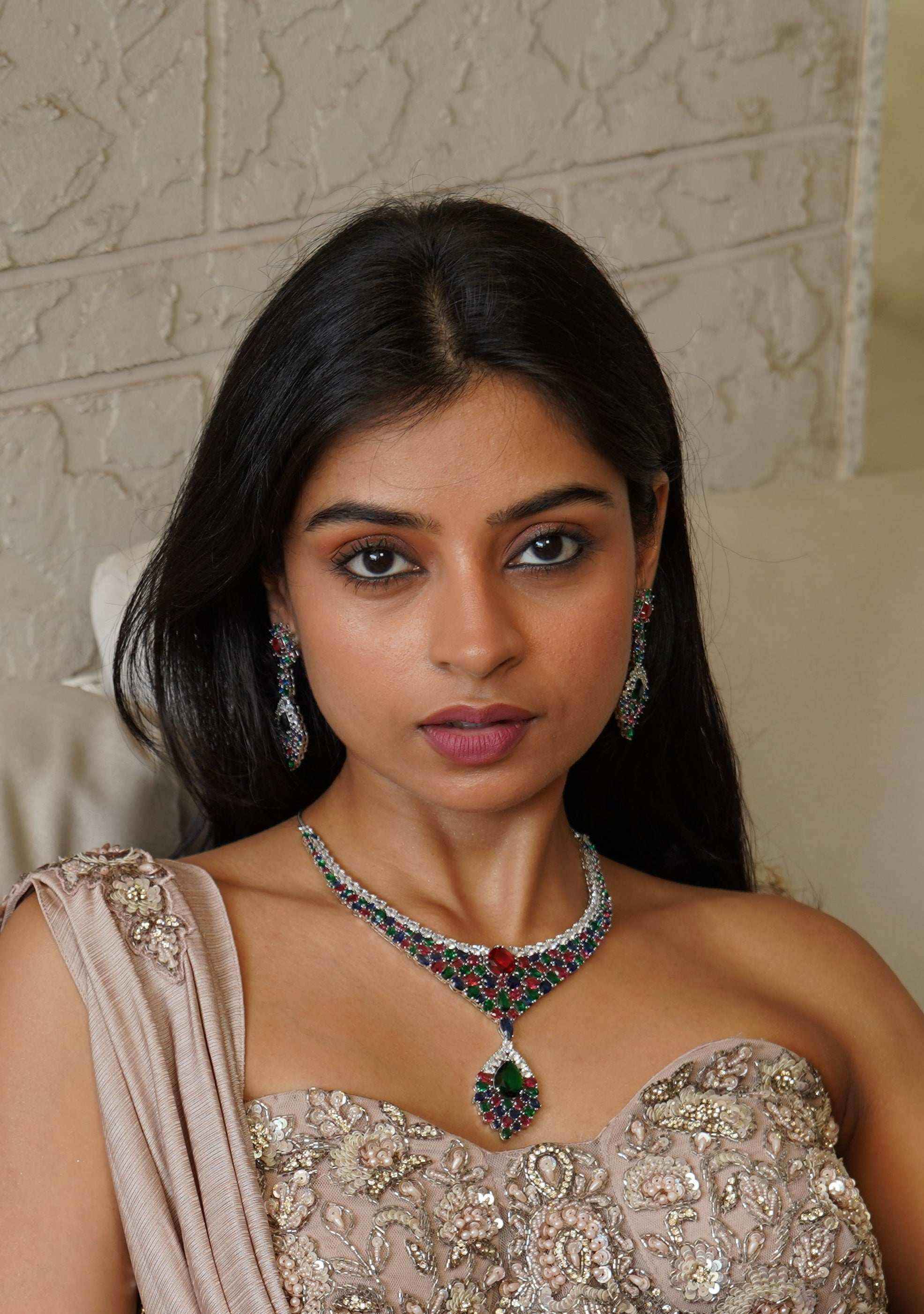 Aurora Necklace & Earrings Set - Anoree