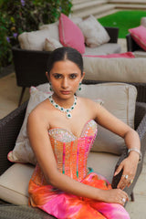 Emerelle Glow Necklace & Earrings Set - Anoree