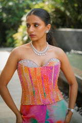 Noorika Pearl Necklace & Earrings Set - Anoree