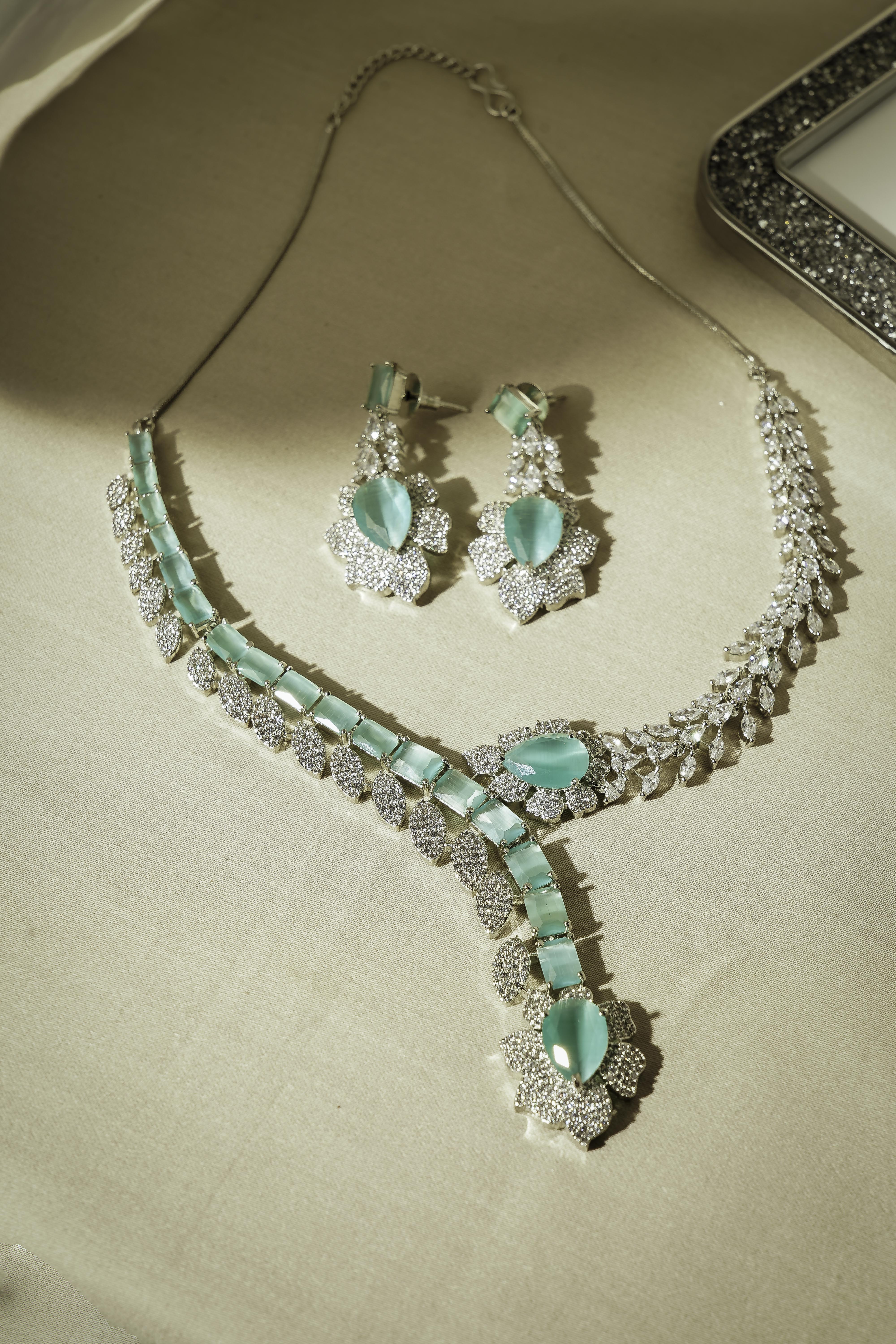 Ophira Necklace & Earrings Set - Anoree