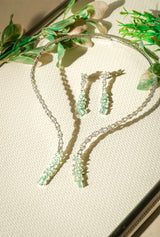 Elysian Vine Necklace & Earrings Set - Anoree