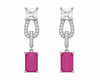 Aurelia Geometric Drop Earrings