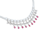 Rouge Riwaaz Necklace & Earrings Set - Anoree