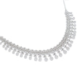 Crystal Diadem Necklace & Earrings Set - Anoree
