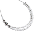 Amethyst Éclat Pearl Necklace & Earrings Set