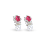 Rosé Regal Pendant & Earrings Set - Anoree