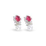 Rosé Regal Pendant & Earrings Set - Anoree
