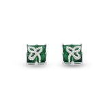 Emerald Envy Mosaic pendant & Earrings Set - Anoree