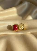 Lumi-Dot 18 KT Gold Plated Demi-Fine Earrings