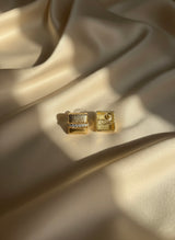 Veritas Earrings 18 KT Gold Plated Demi-Fine Earrings