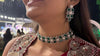 Ruby Royale PearlChoker & Earring Set