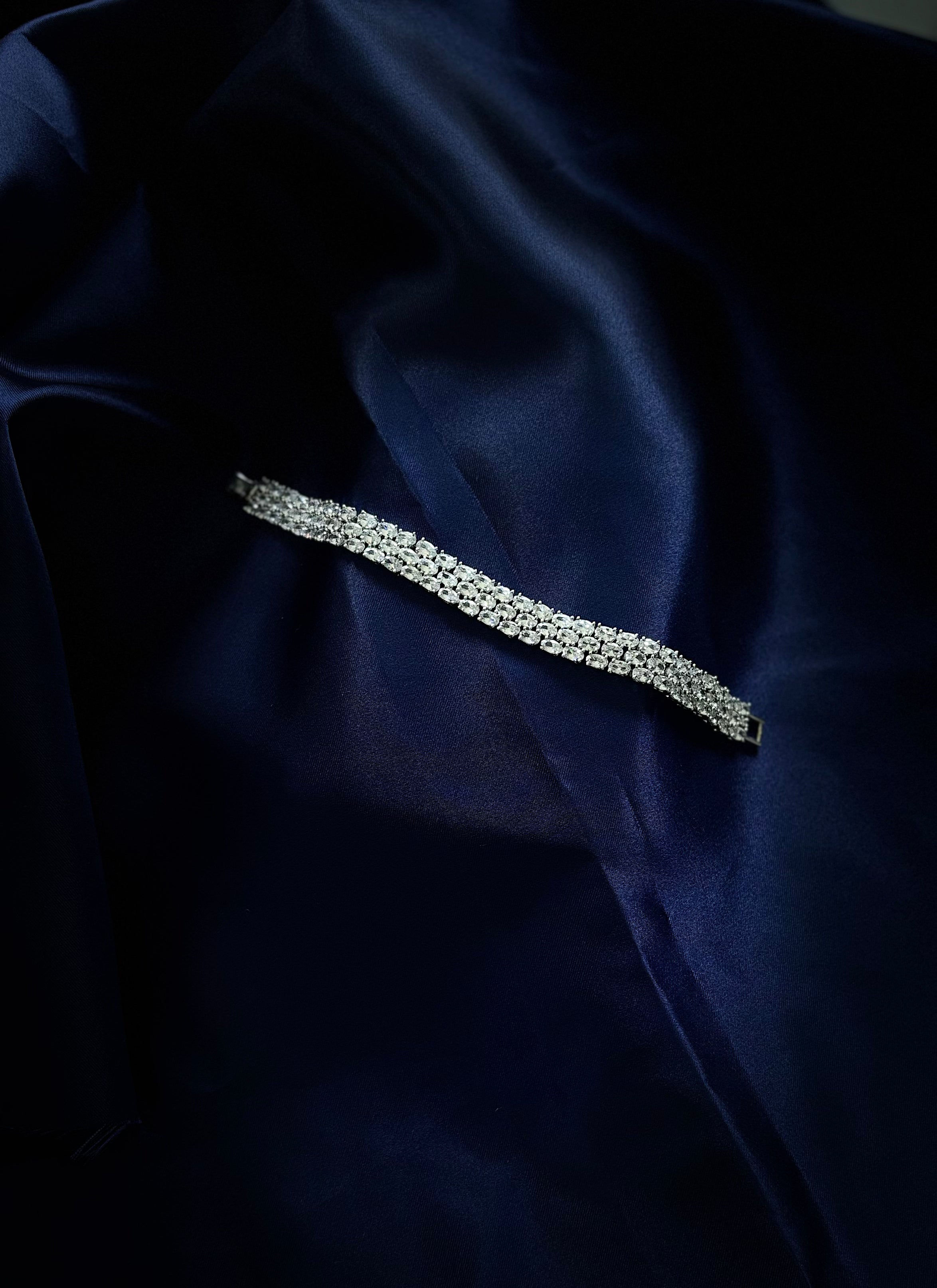 Seraphine Strand Tennis Bracelet