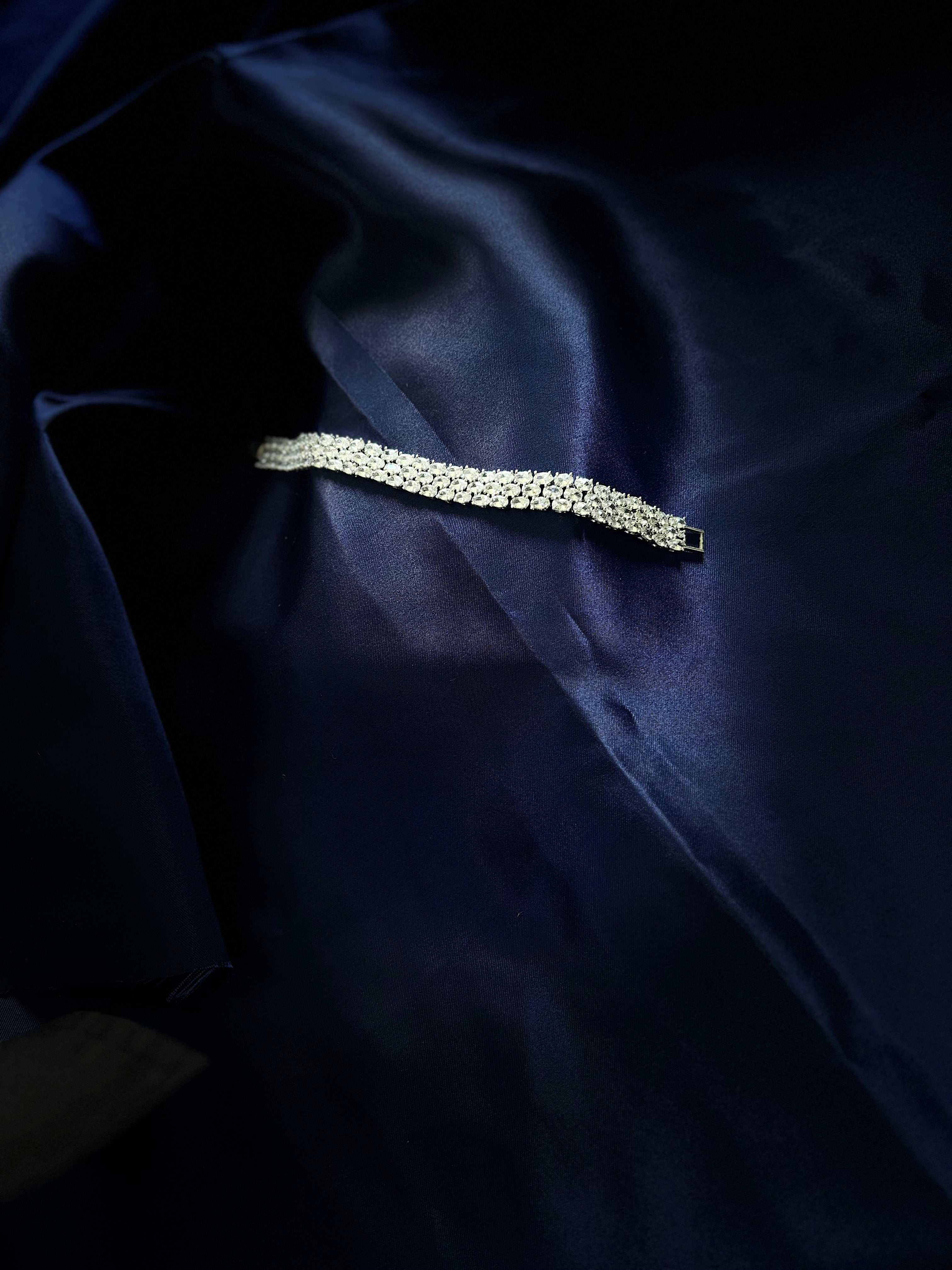 Seraphine Strand Tennis Bracelet