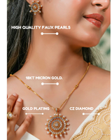 Pearl Solstice Pearl Pendant & Earring Set