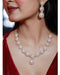 Princess Diana Pearl Necklace & Earring Set