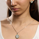 Blossom Beauty Flower Pendant Set