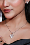 Spade Royale Pearl Pendant & Earring Set