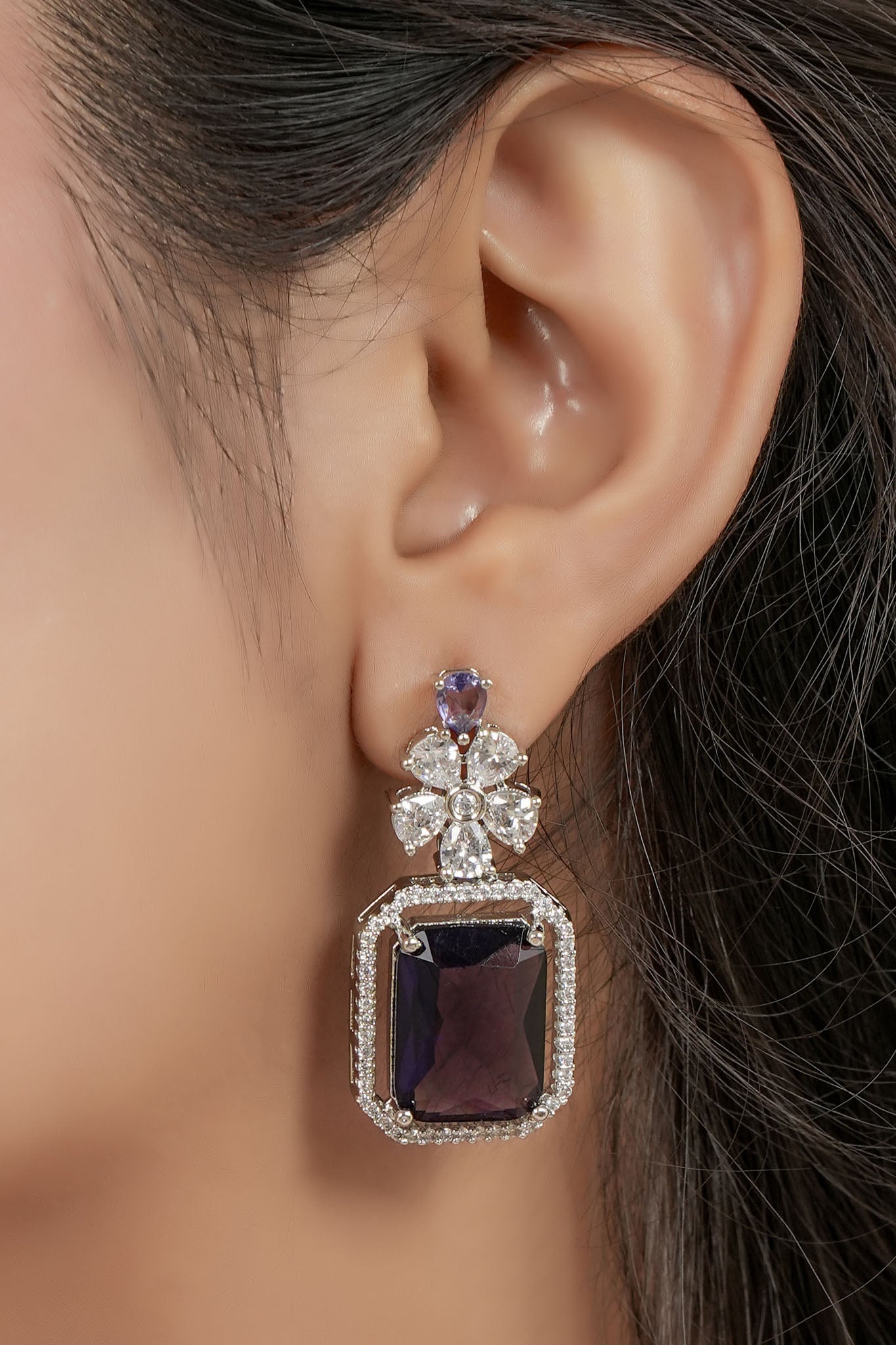 Princess Niloufer Pearl Necklace & Earring Set