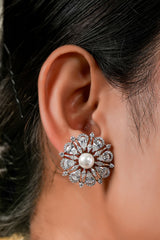 Pankhuri Pearl Choker & Earring Set