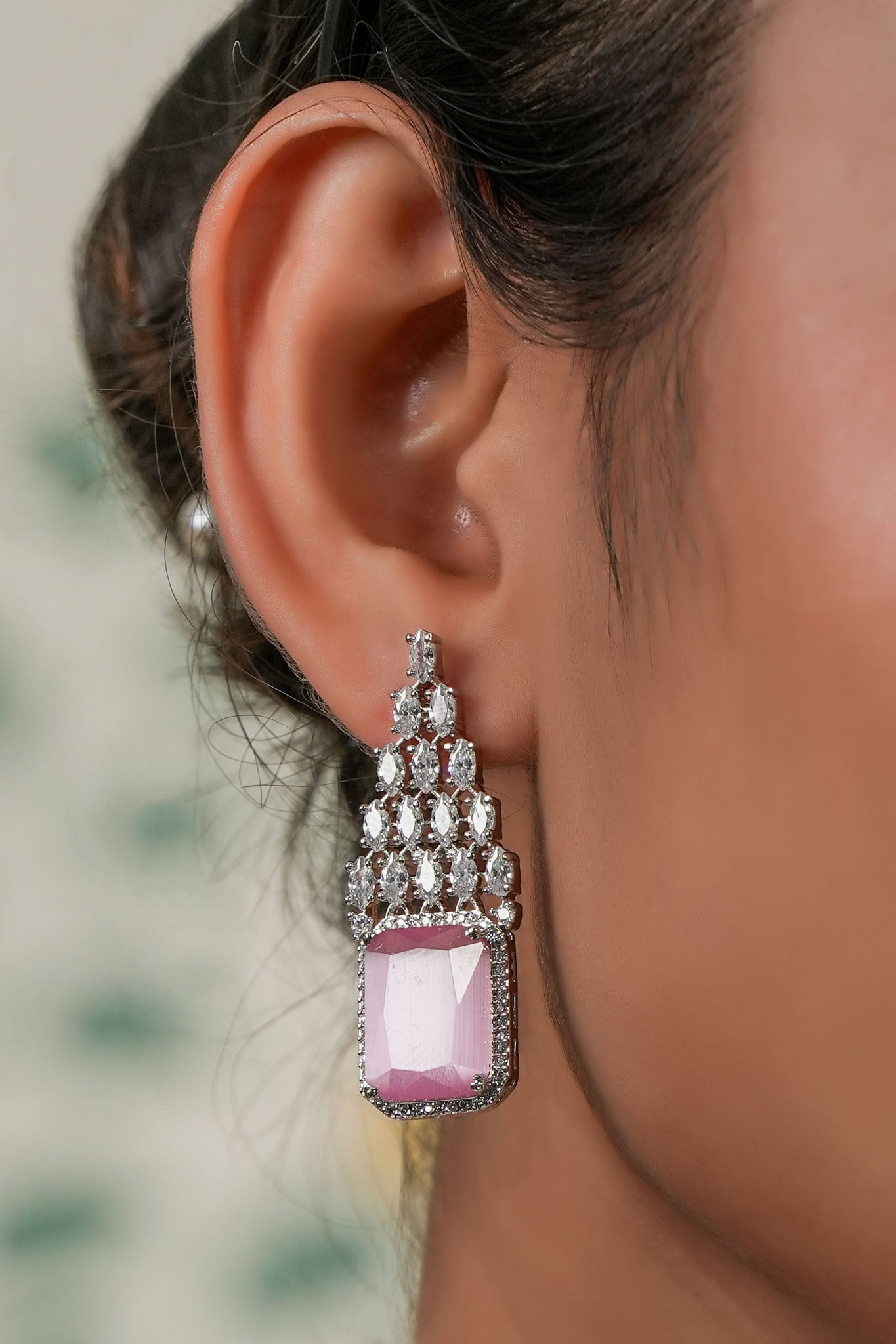 Blush Empress Pearl Choker & Earring Set