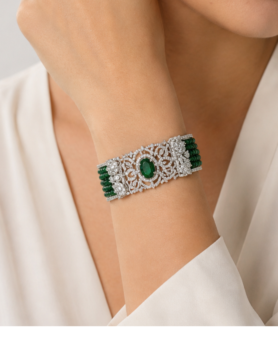 Emerald Enchante Royale Bracelet