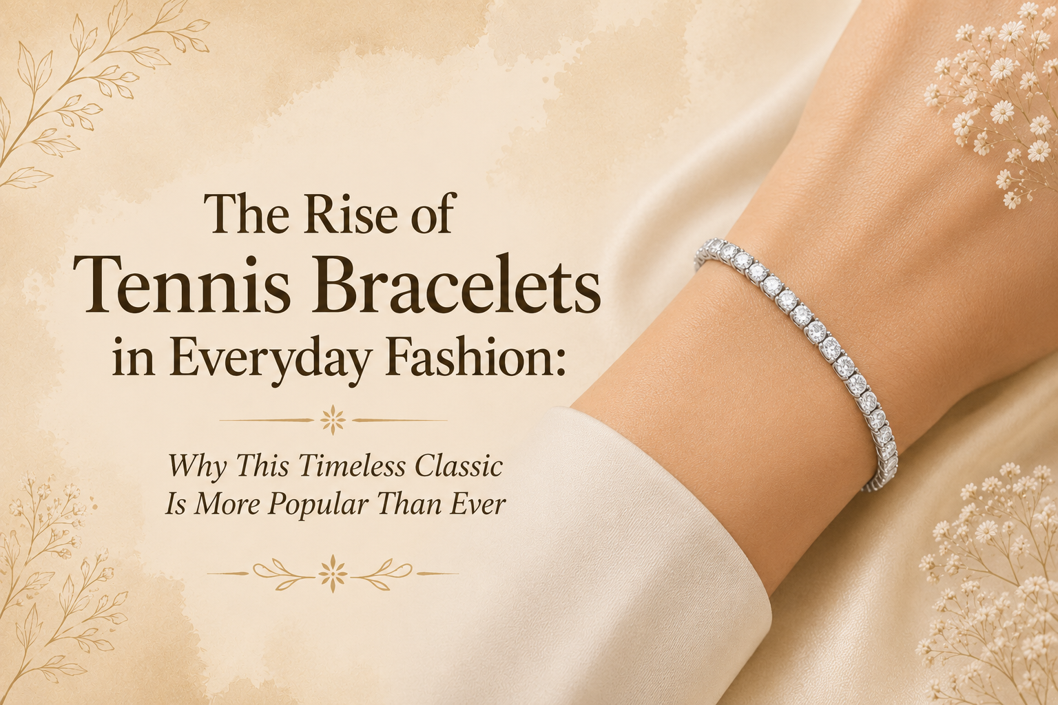 The Rise of Tennis Bracelets in Everyday Fashion