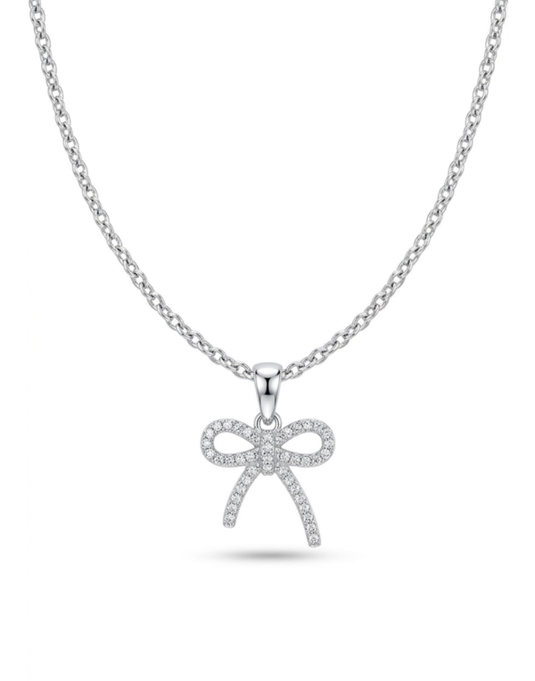 Twinkle Knot Bow Elegance Pendant