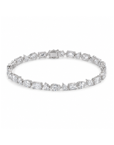 Frosted Royale Tennis Bracelet