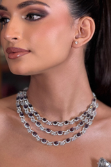 Royal Velvet Cascade Necklace