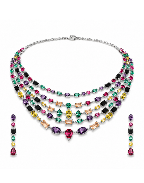 Starlit Spectrum Luxe Necklace Set