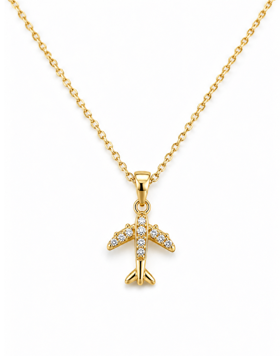 Wanderlust Sparkle Pendant with Chain