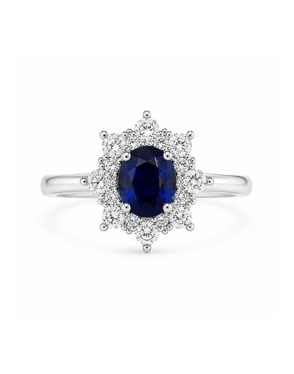 Crown Sparkle Adjustable Ring