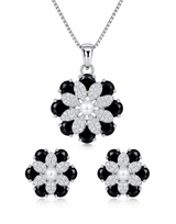 Blossom Beauty Flower Pendant Set