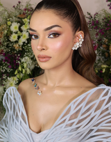 Fleurion Spark Arc Cuff Earrings
