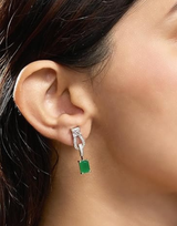 Aurelia Geometric Drop Earrings