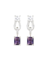 Aurelia Geometric Drop Earrings