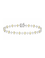 Petals of Light Tennis Bracelet