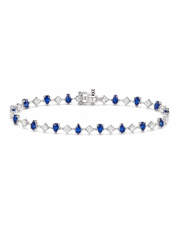 Petals of Light Tennis Bracelet