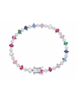 Petals of Light Tennis Bracelet
