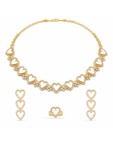 Hearts of Heritage Meena Necklace Set