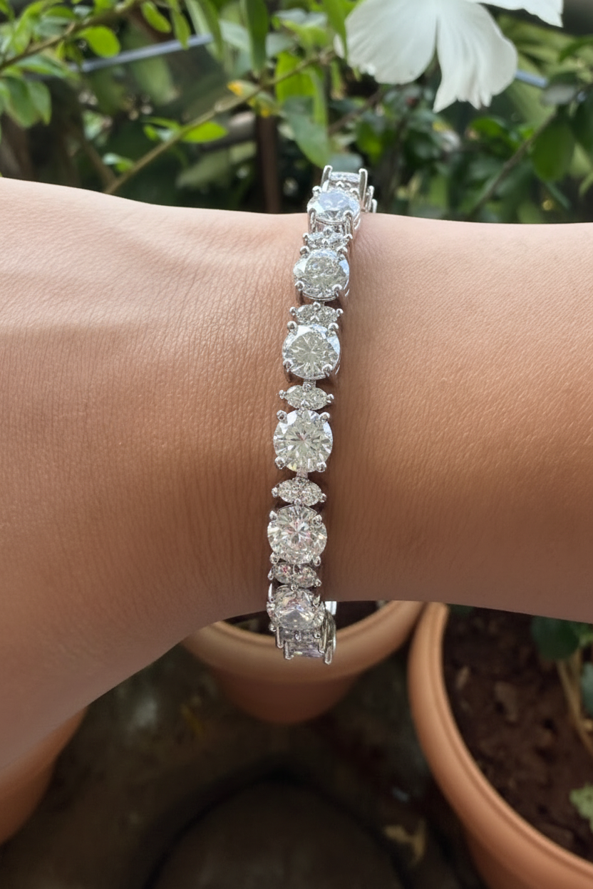 Solace Band Tennis Bracelet (6 mm)