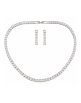 Iconic Luxe Drip Tennis Necklace Set