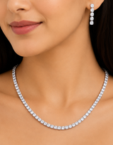 Iconic Luxe Drip Tennis Necklace Set